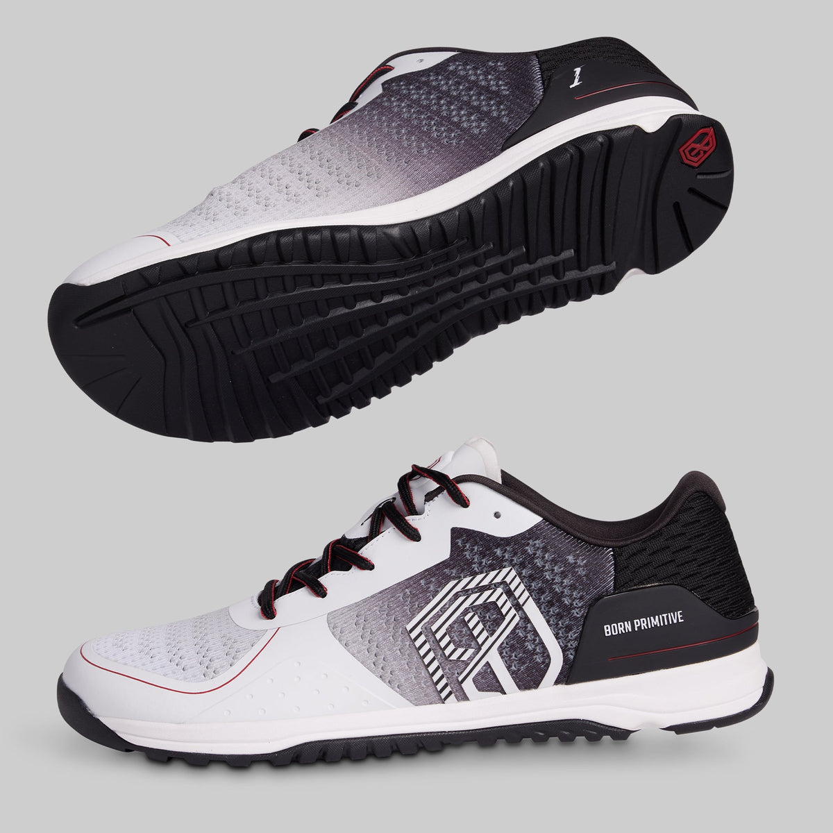 Men's Savage 1 (Black/White/Red)