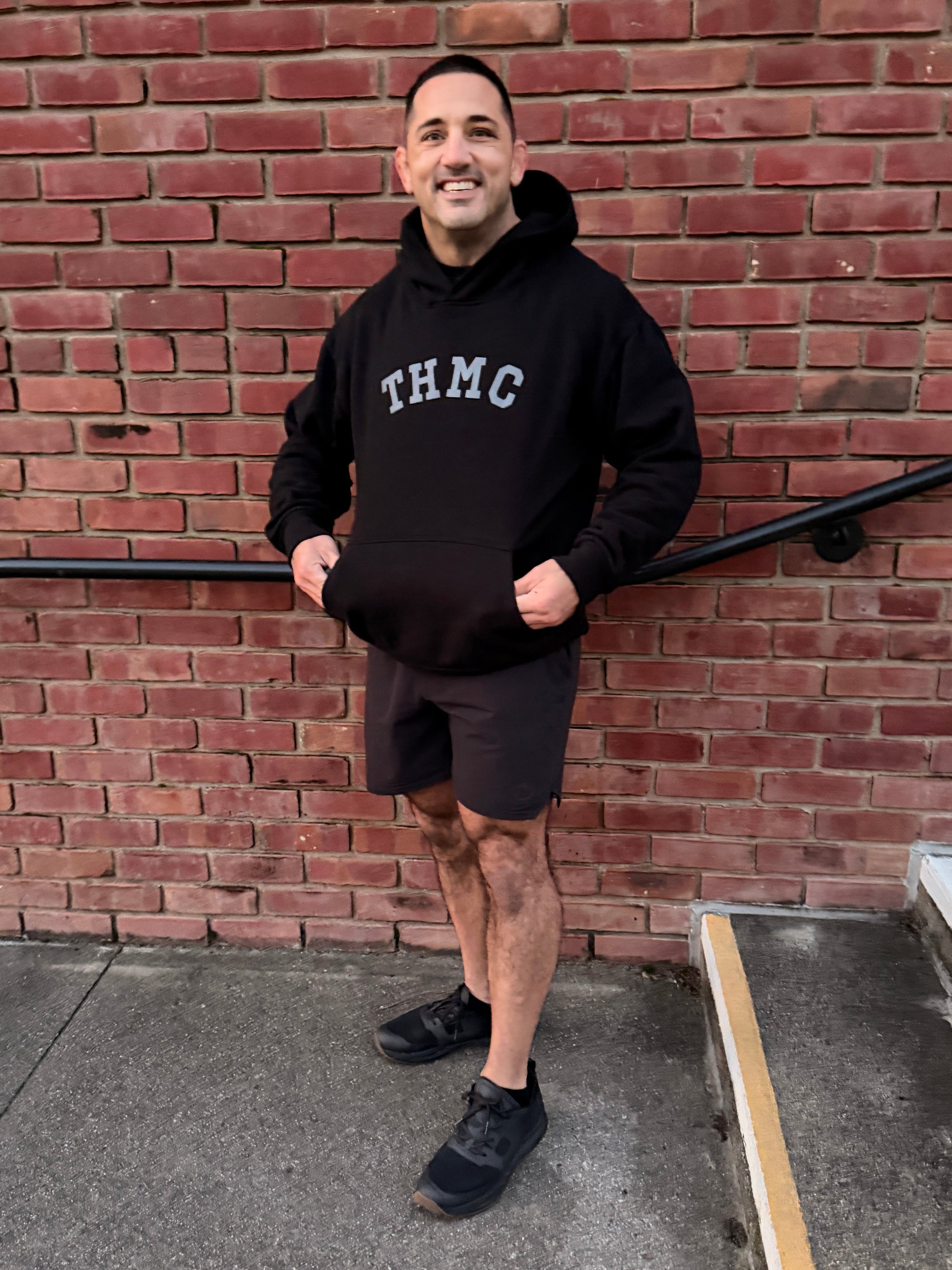 THMC STAPLE HOODIE/ DARK KNIGHT