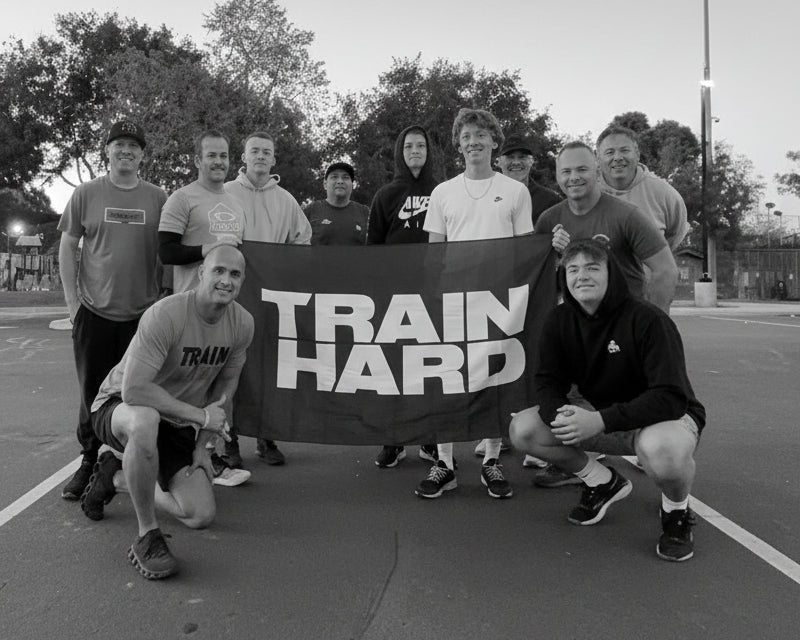 TRAIN HARD / FLAG