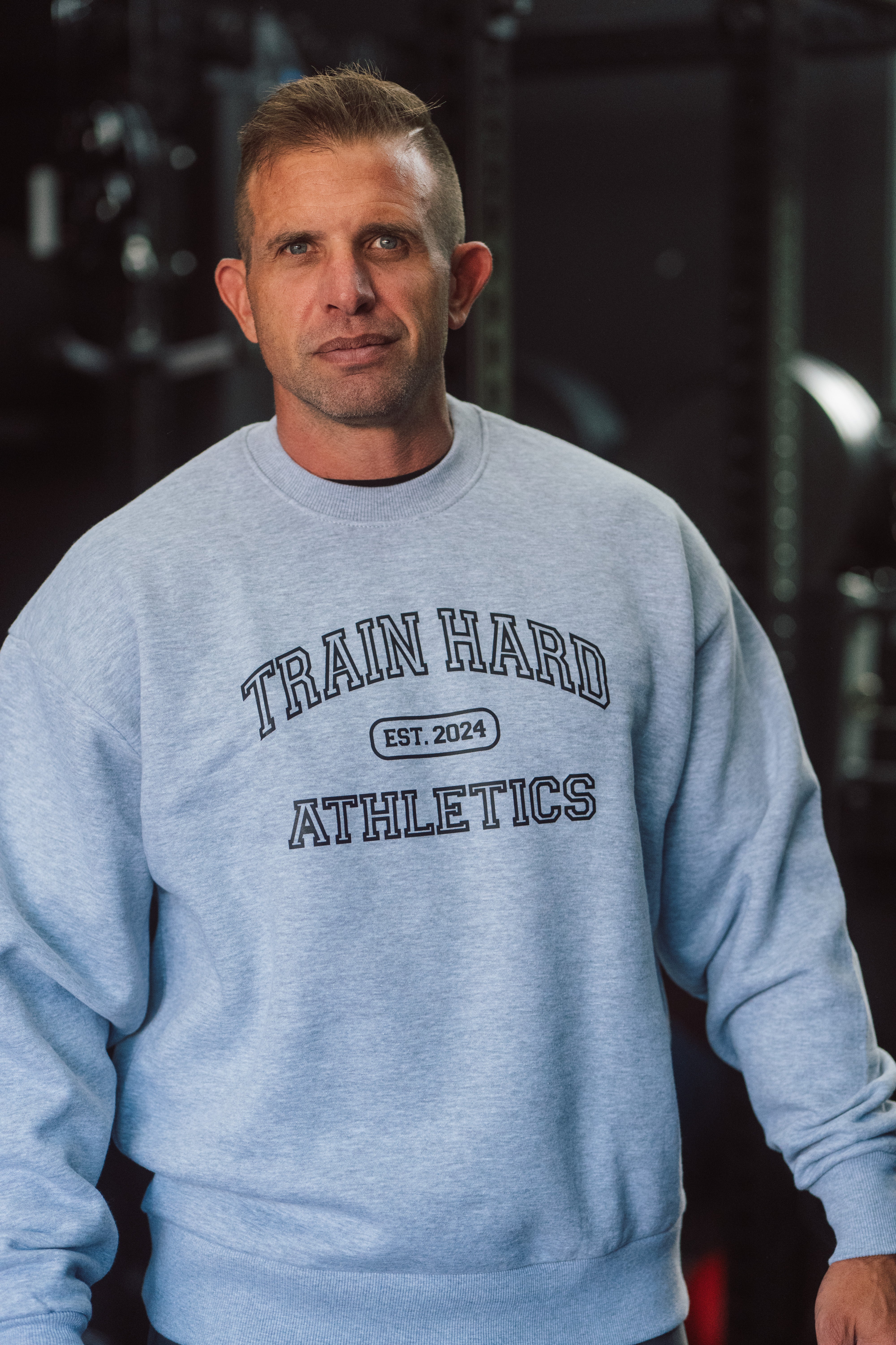 TRAIN HARD ATHLETICS HEAVYWEIGHT CREWNECK
