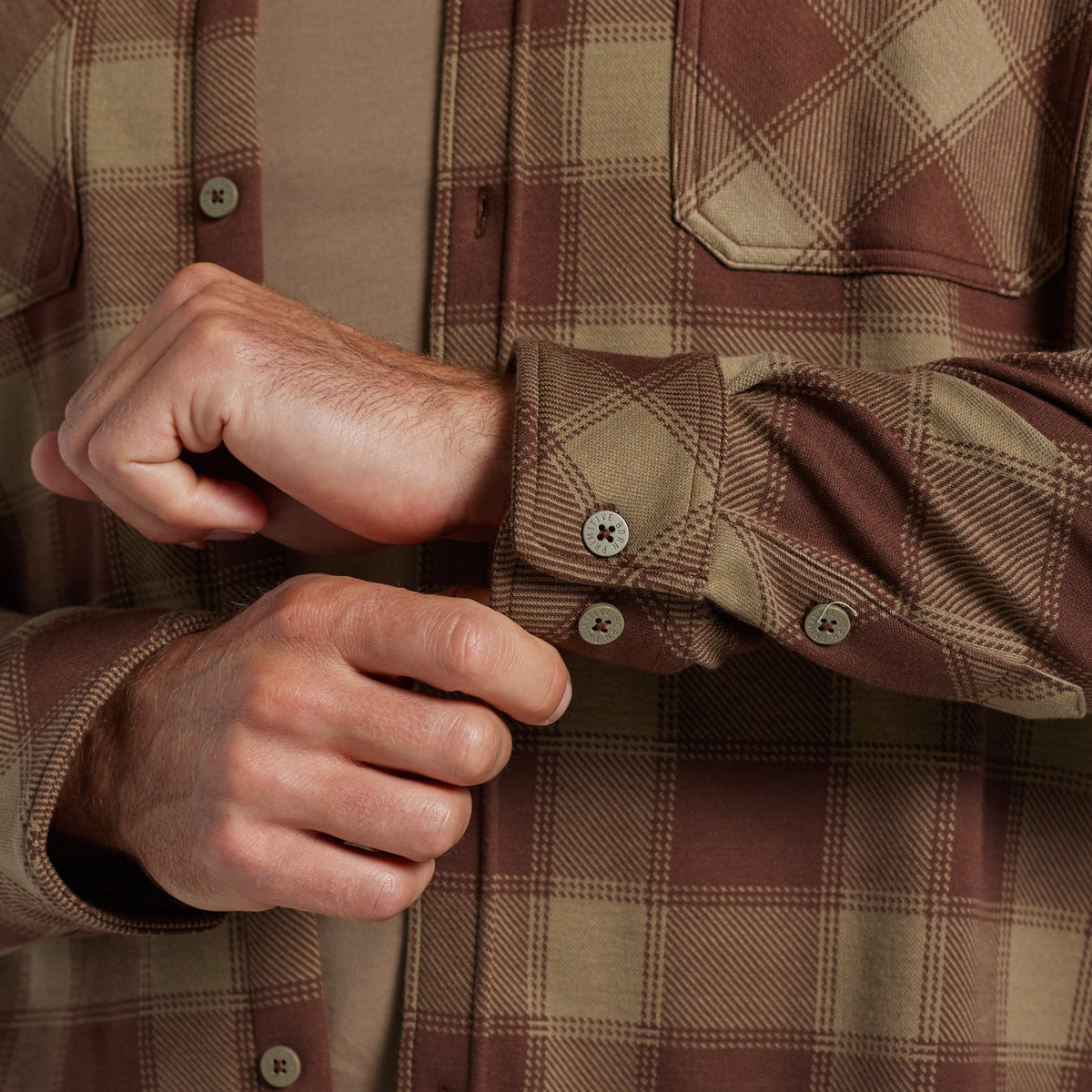 Rugged Woodsman Stretchy Flannel (Kodiak)