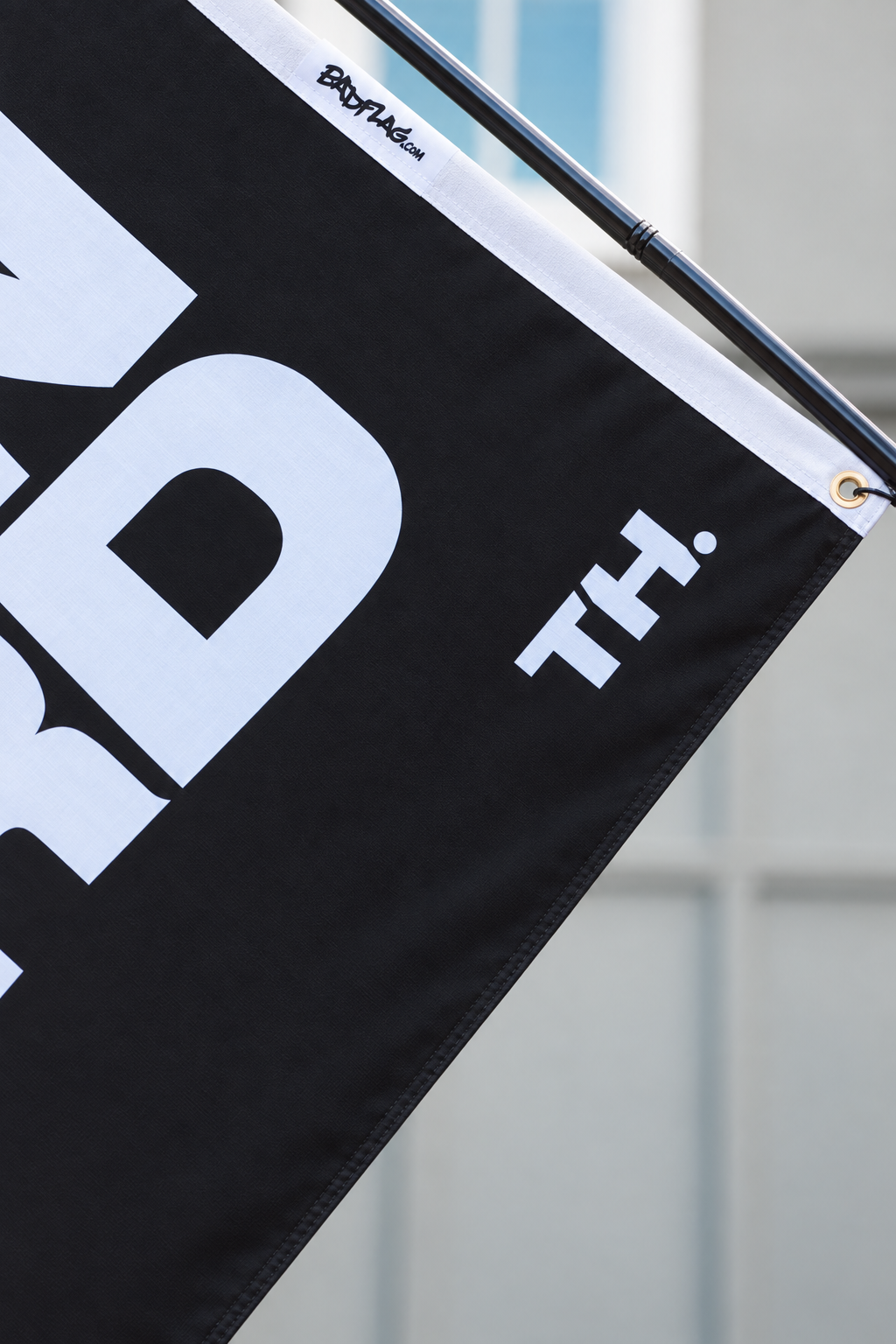 TRAIN HARD PREMIUM DOUBLE-SIDED FLAG