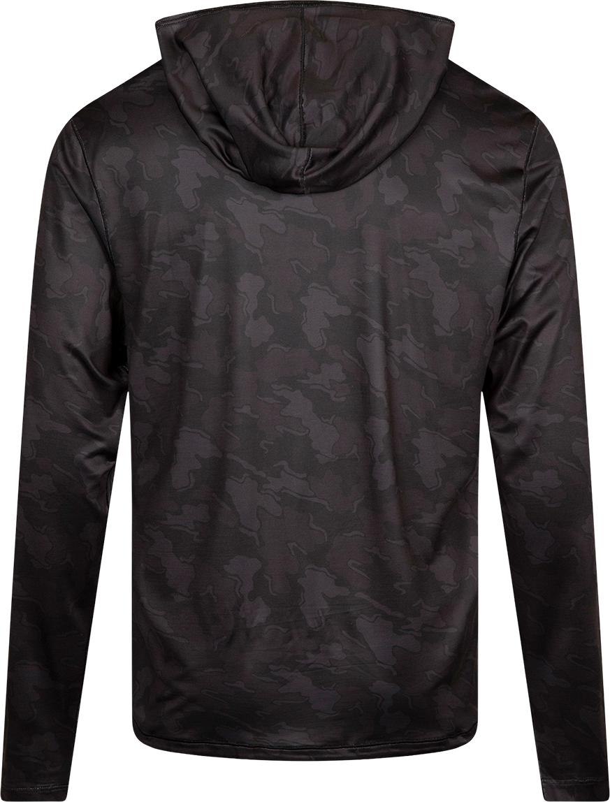 THMC x Amble Offshore Performance Fabric Hoodie - Black Camo