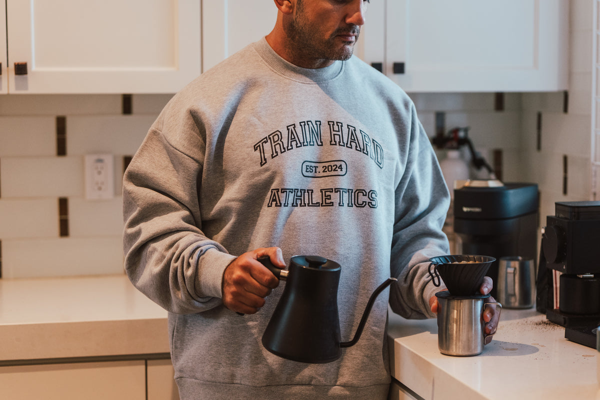 TRAIN HARD ATHLETICS HEAVYWEIGHT CREWNECK
