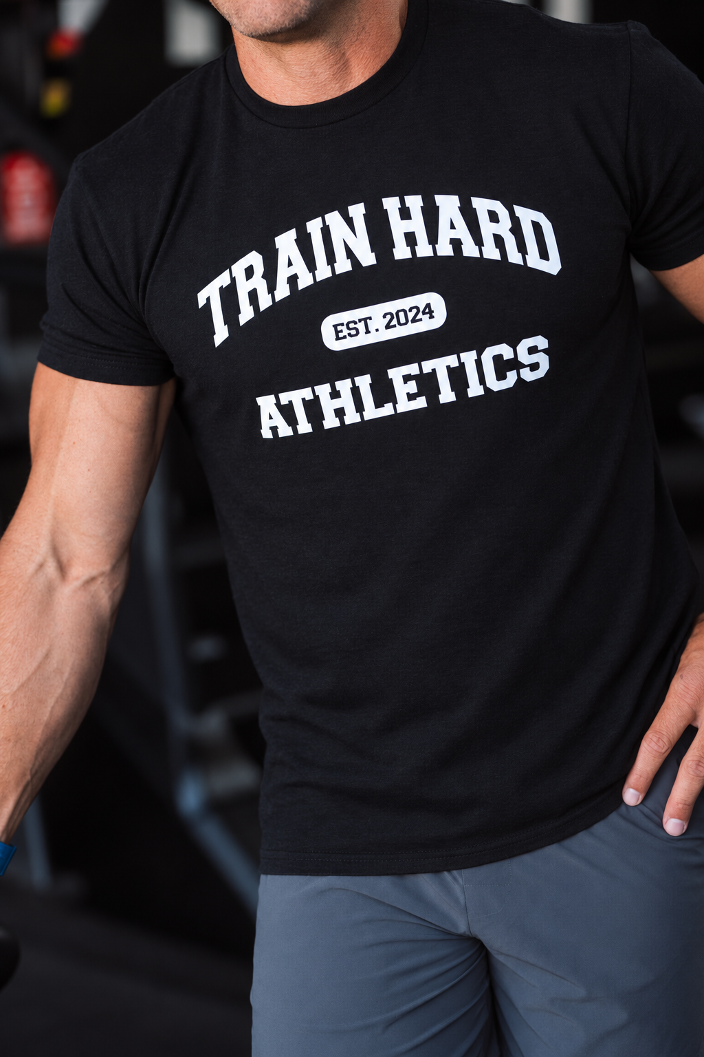 TRAIN HARD ATHLETICS TEE