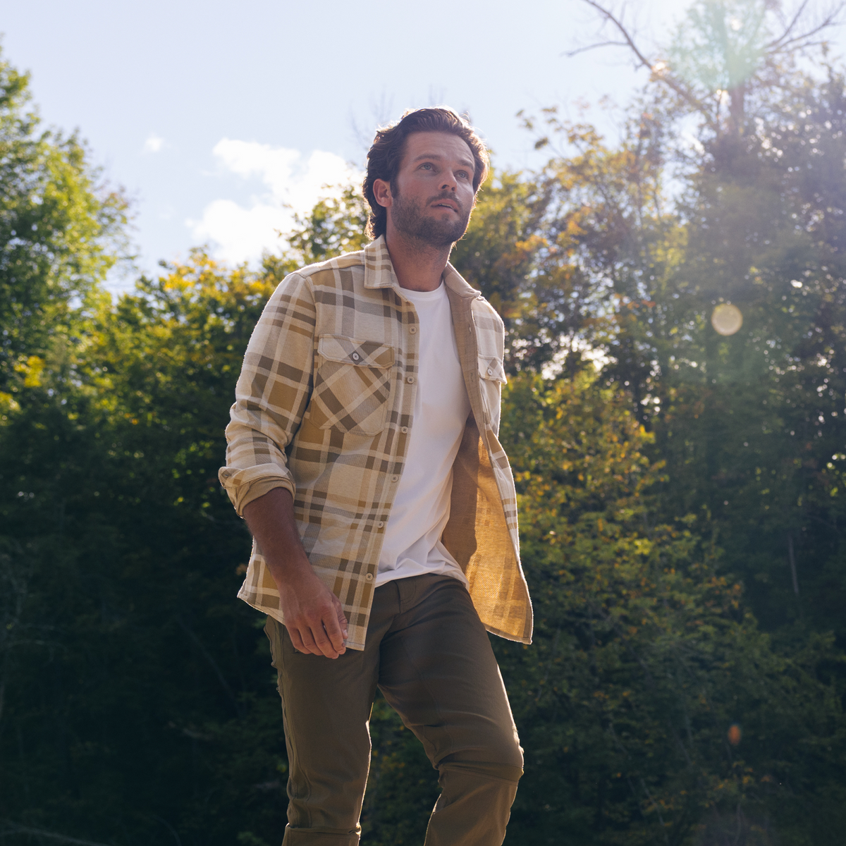 Woodsman Stretchy Flannel (Vantage)