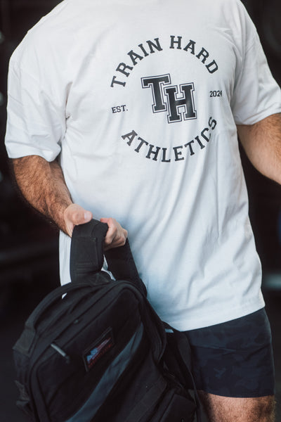 TRAIN HARD ATHLETICS HEAVYWEIGHT TEE