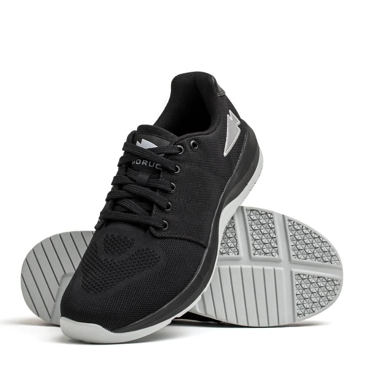 Men's Ballistic Trainers - Black + Glacier Grey