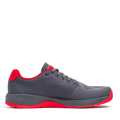 Men's Ballistic Trainers - Wolf Grey + High Risk Red