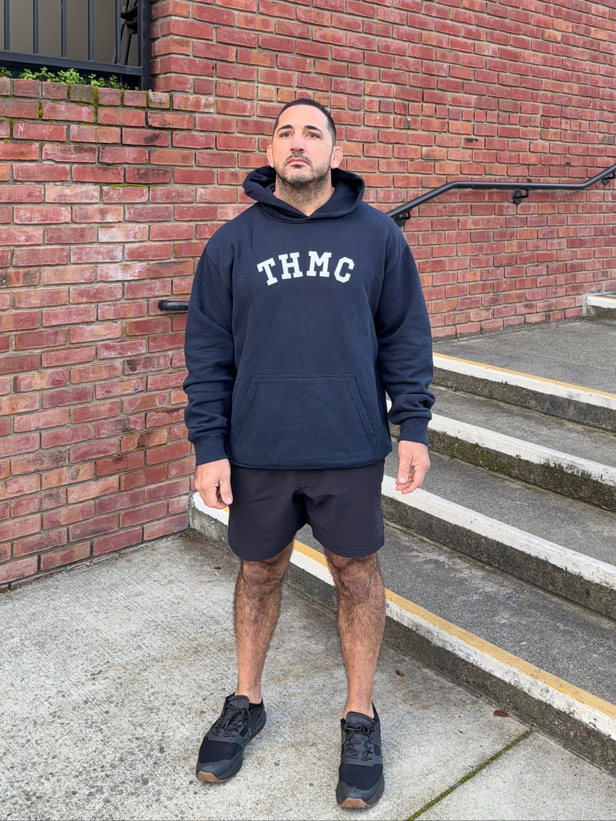 THMC STAPLE HOODIE/ NAVY
