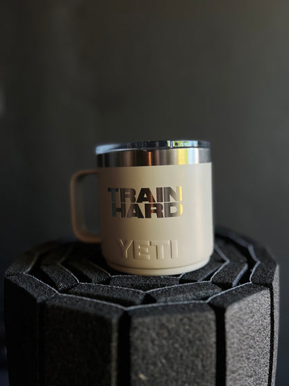 TRAIN HARD YETI Rambler® 14 oz CL Mug 2.0