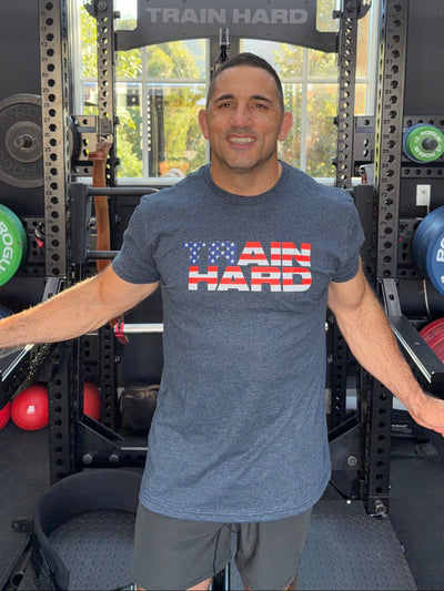TRAIN HARD / AMERICA THROWBACK