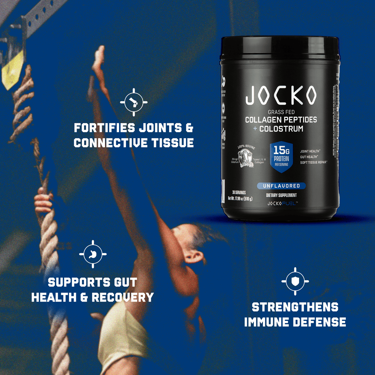 Jocko Collagen + Colostrum