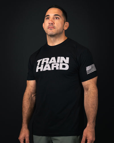 TRAIN HARD STAPLE TEE