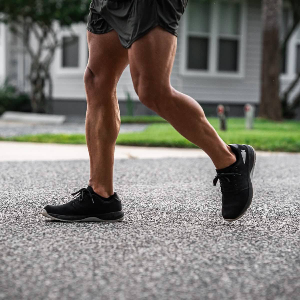 Men's Ballistic Trainers - Black + Glacier Grey