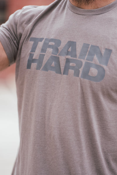 TRAIN HARD STAPLE TEE