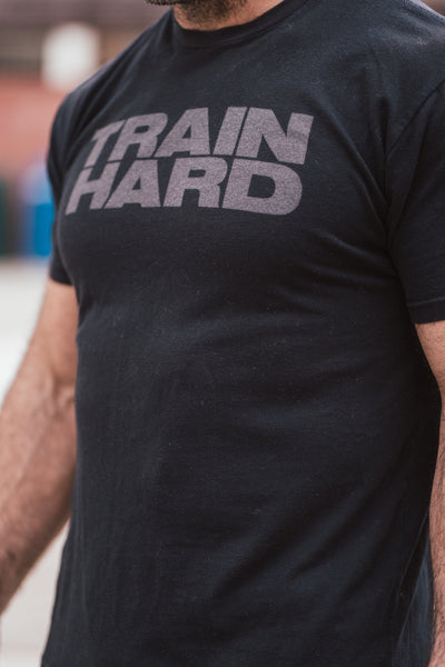 TRAIN HARD STAPLE TEE