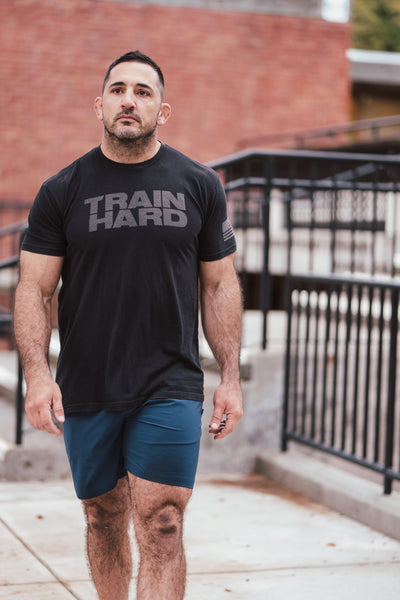 TRAIN HARD STAPLE TEE