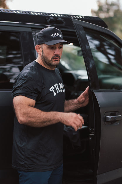 THMC Offshore Active Tee - Black Heather