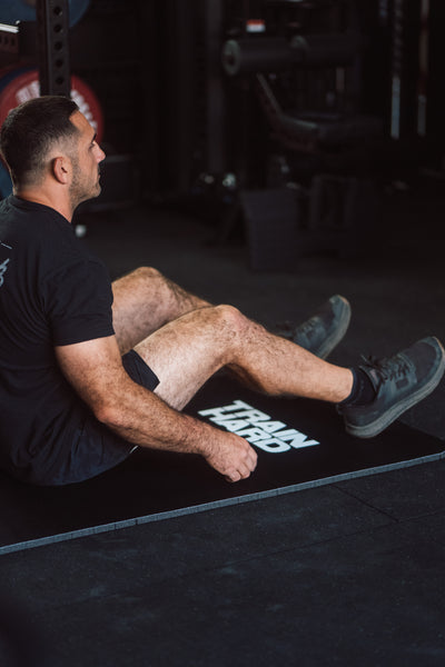 TRAIN HARD Workout Mat