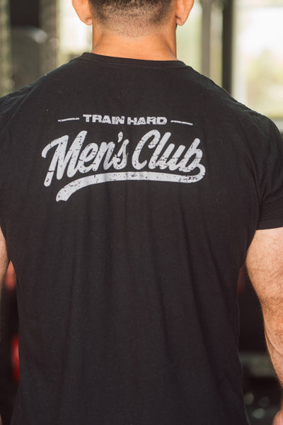 THMC BB TEE / BLACK DISTRESSED