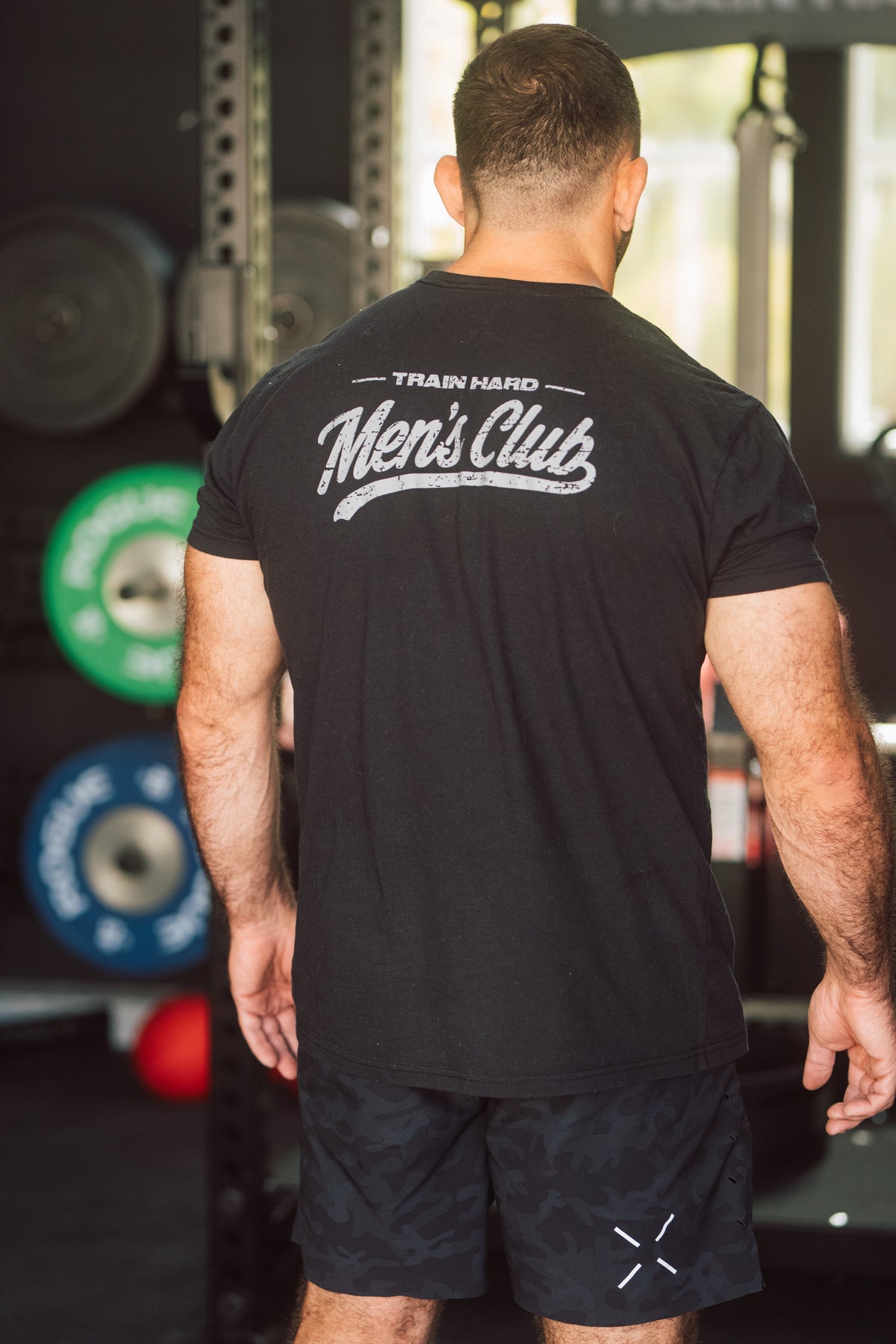 THMC BB TEE / BLACK DISTRESSED