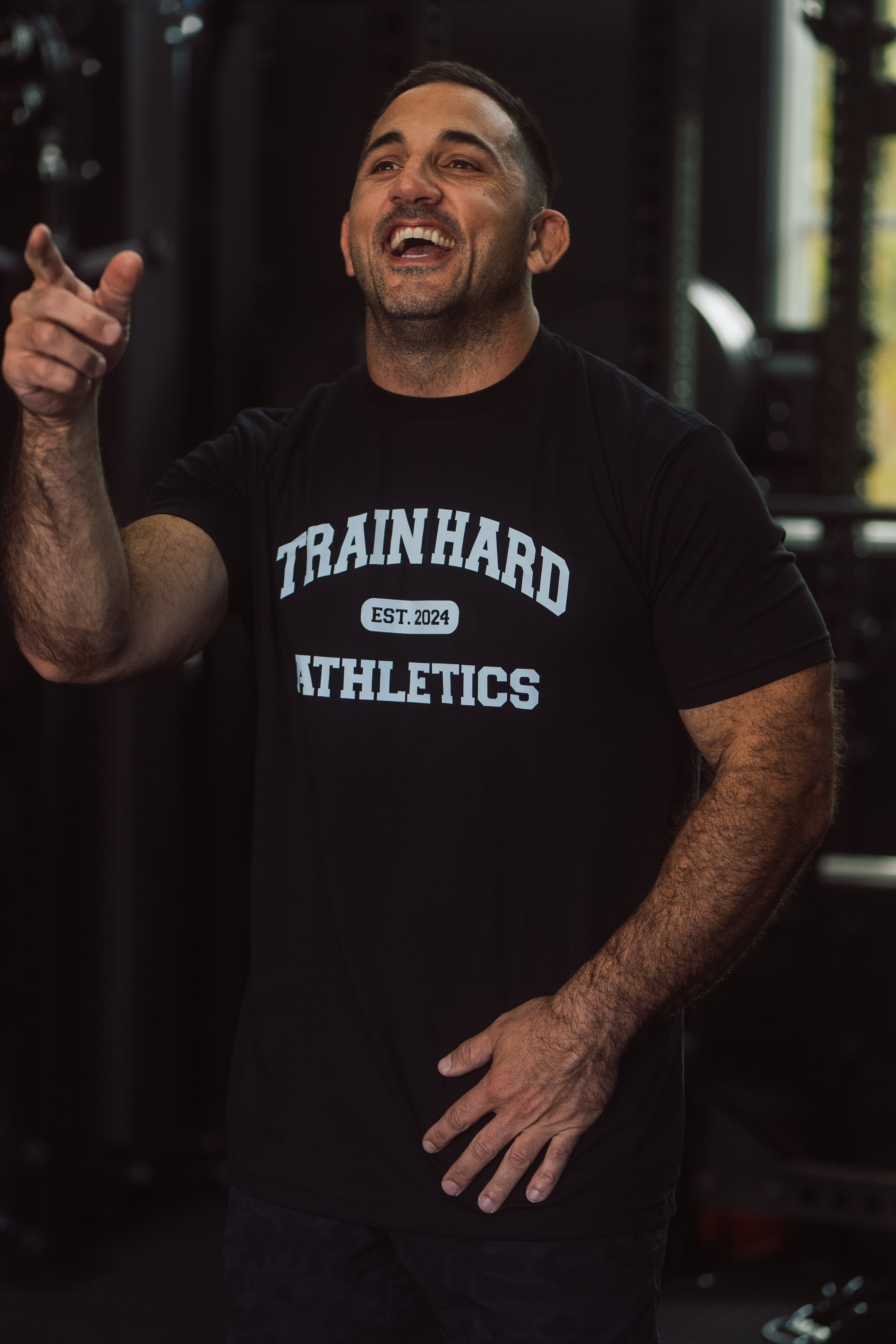 TRAIN HARD ATHLETICS TEE