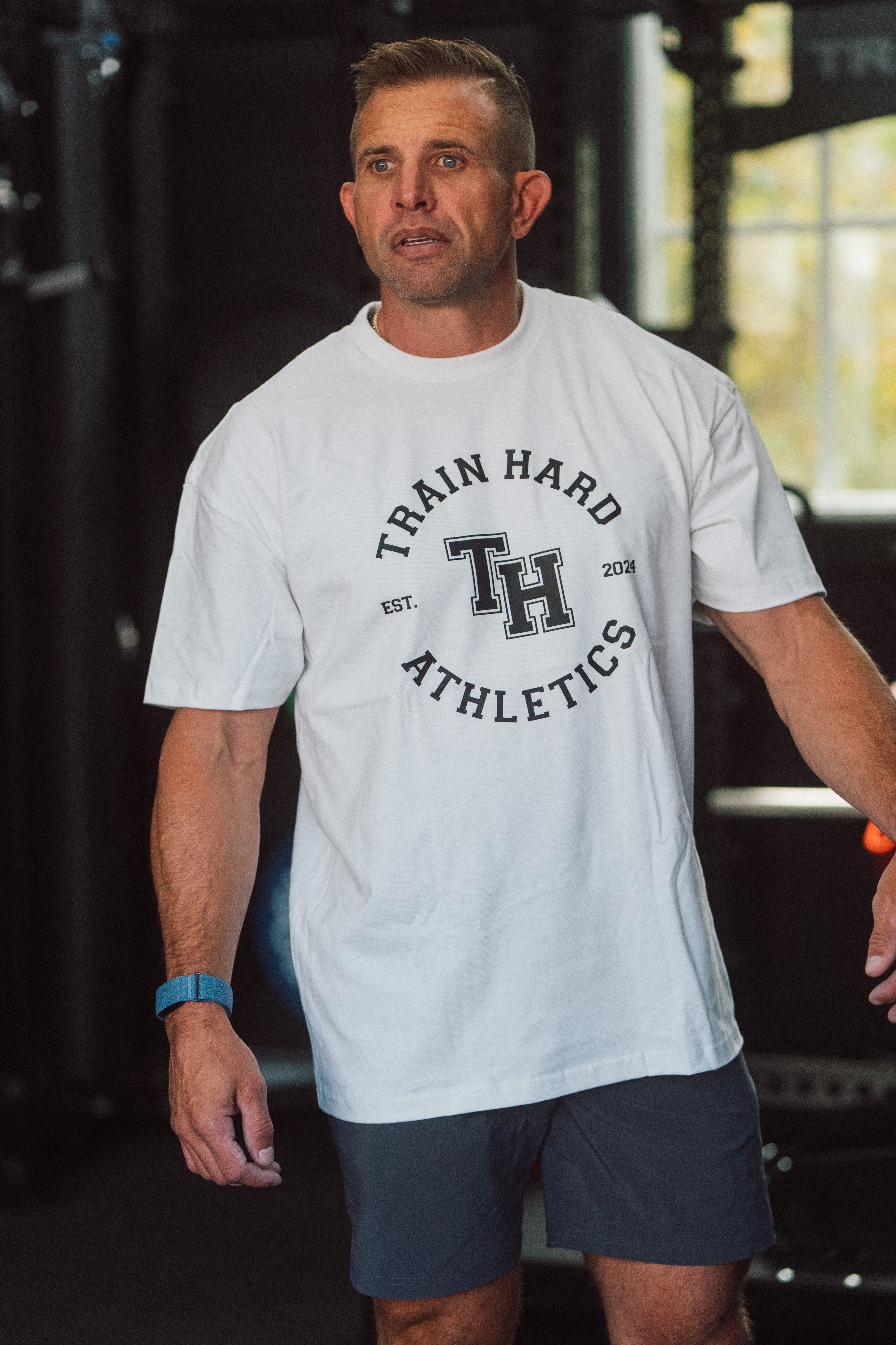 TRAIN HARD ATHLETICS HEAVYWEIGHT TEE