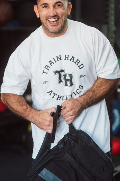 TRAIN HARD ATHLETICS HEAVYWEIGHT TEE