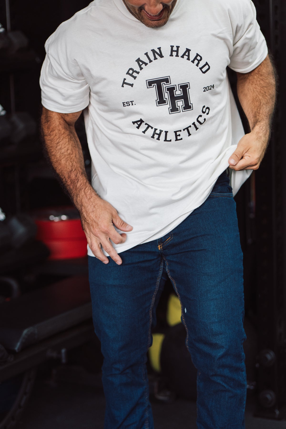 TRAIN HARD ATHLETICS HEAVYWEIGHT TEE