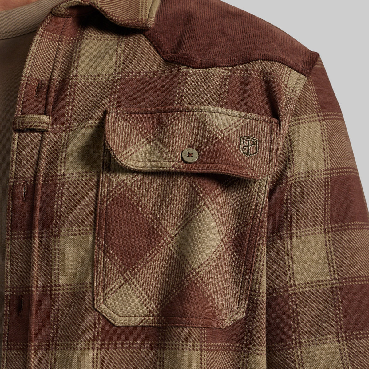 Rugged Woodsman Stretchy Flannel (Kodiak)
