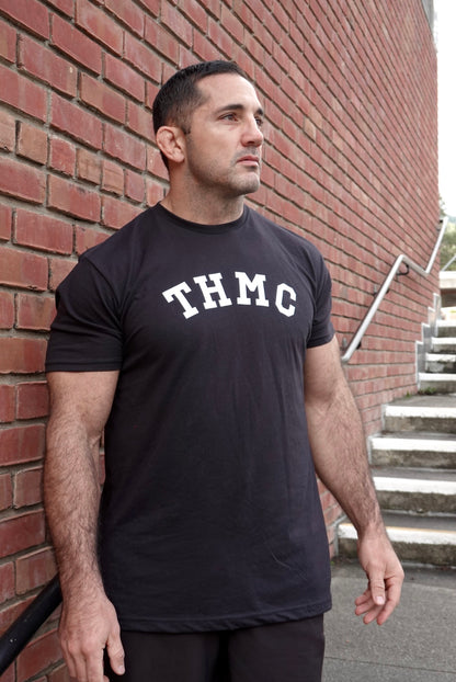 THMC STAPLE TEE / BLACK [PRE-ORDER SHIPS 1/15]