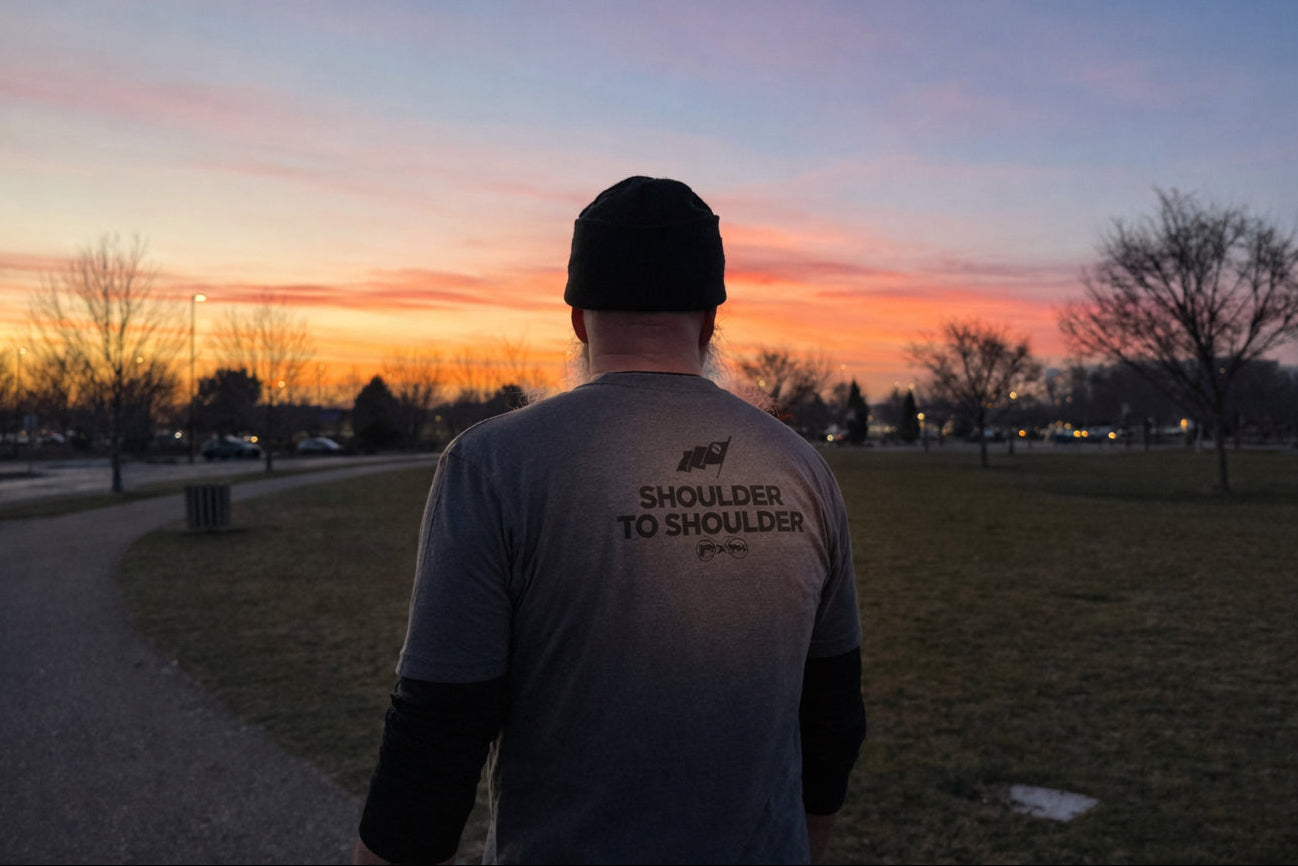 SHOULDER TO SHOULDER / TH X F3 TEE [PRE-ORDER BY 2/27]