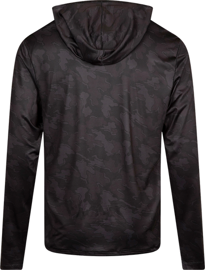 THMC x Amble Offshore Performance Fabric Hoodie - Black Camo