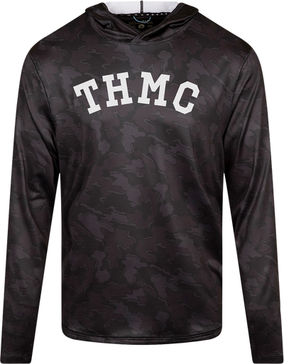 THMC x Amble Offshore Performance Fabric Hoodie - Black Camo