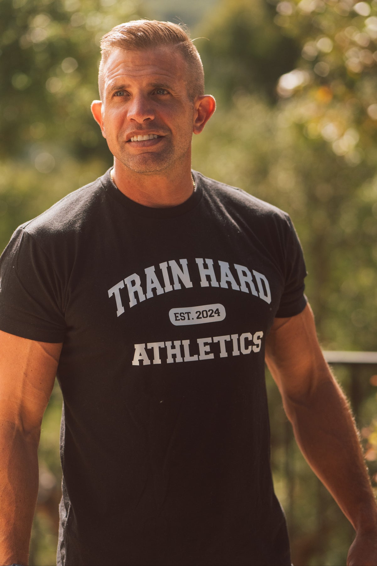 TRAIN HARD ATHLETICS TEE