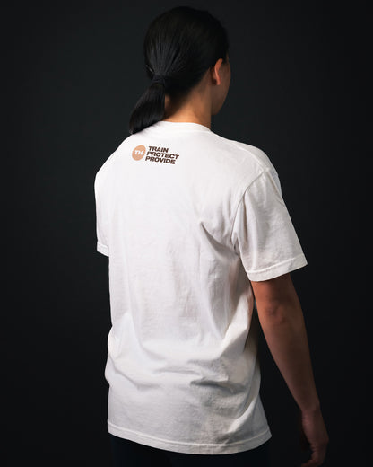 TH CIRCLE TEE / WHITE