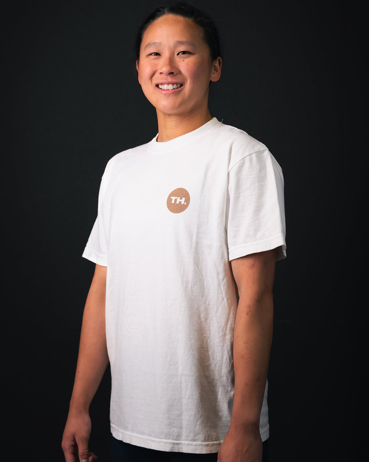 TH CIRCLE TEE / WHITE