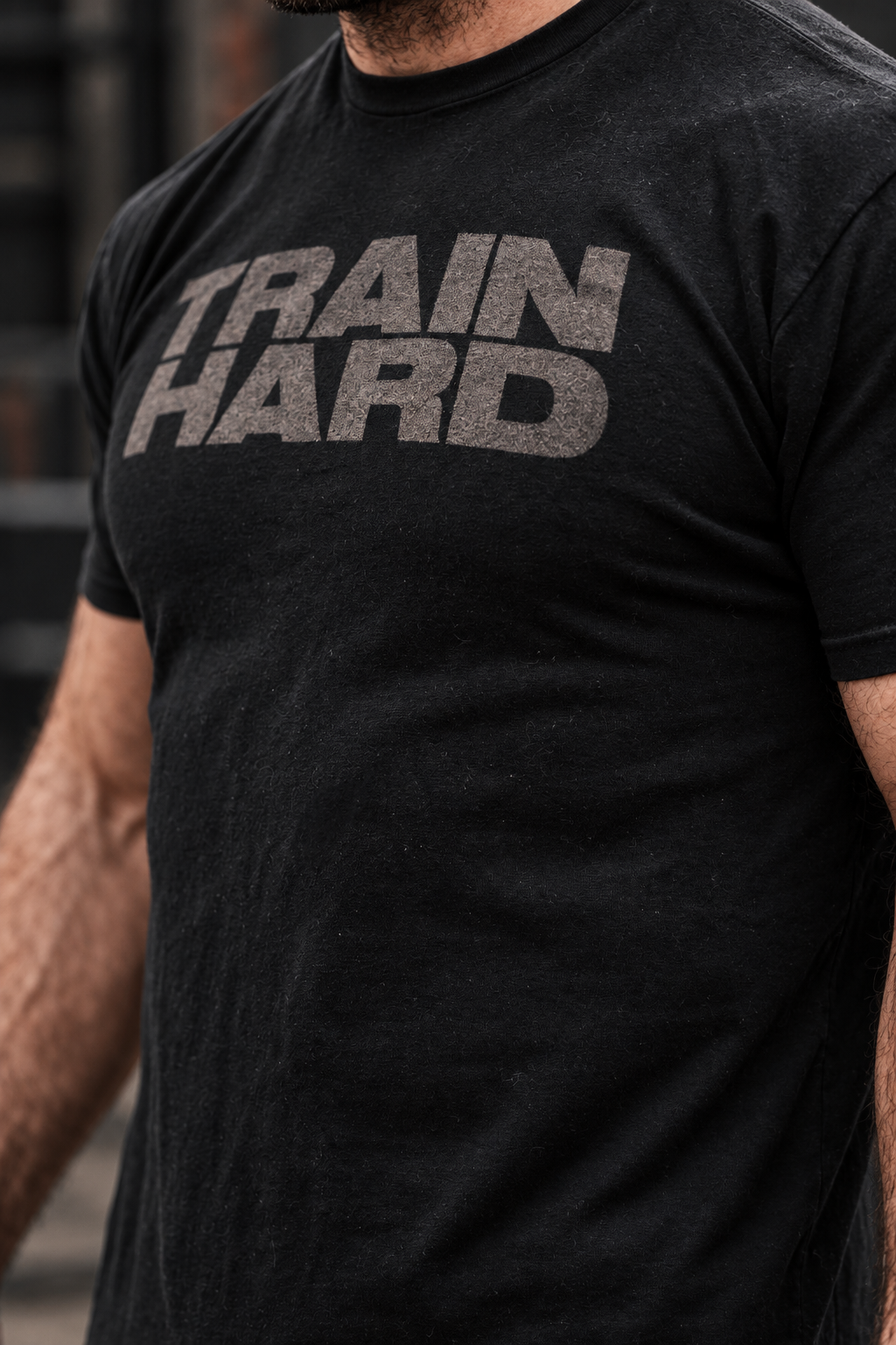 TRAIN HARD STAPLE TEE