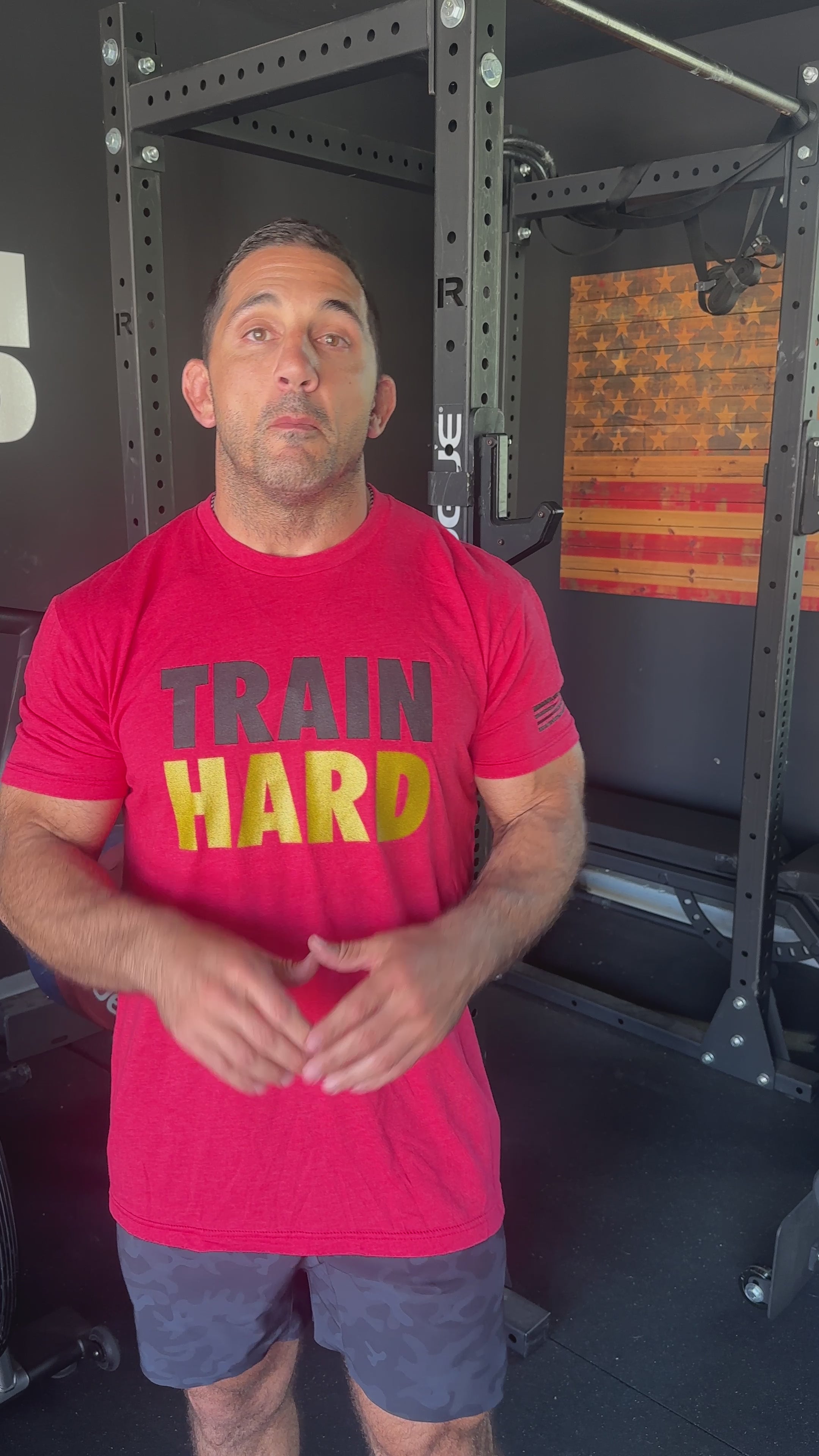 Load video: STAPLE TEE / NINER THROWBACK